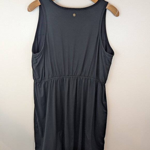 prAna Plus Size Mandoline Black Dress, Sz 3X - Picture 2 of 4